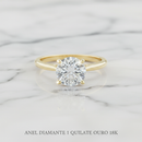 Anel Diamante 1 Quilate Ouro 18K